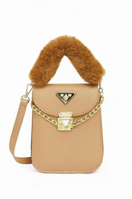 Velvet MIni charm Crossbody Bag