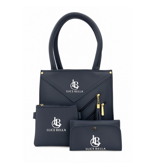 Luxury Luca Bella 3pc Handbag