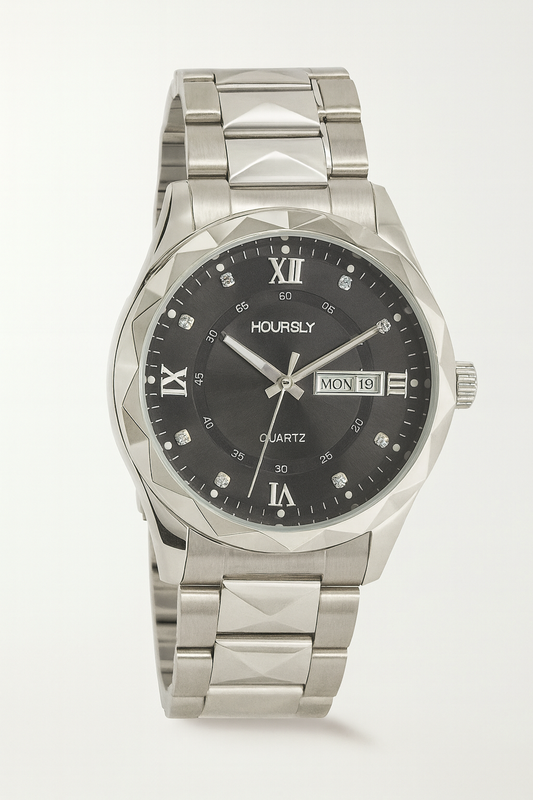 Silver Monarch Watch