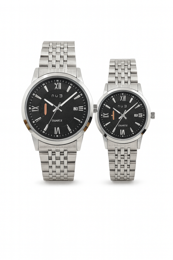 Nova Silver Couple Set