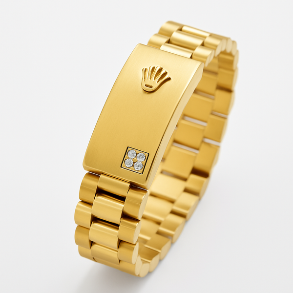 Golden Crown Bracelet