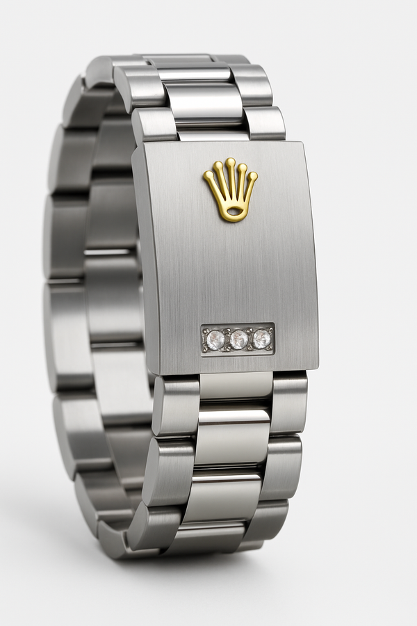 Silver Crown Bracelet