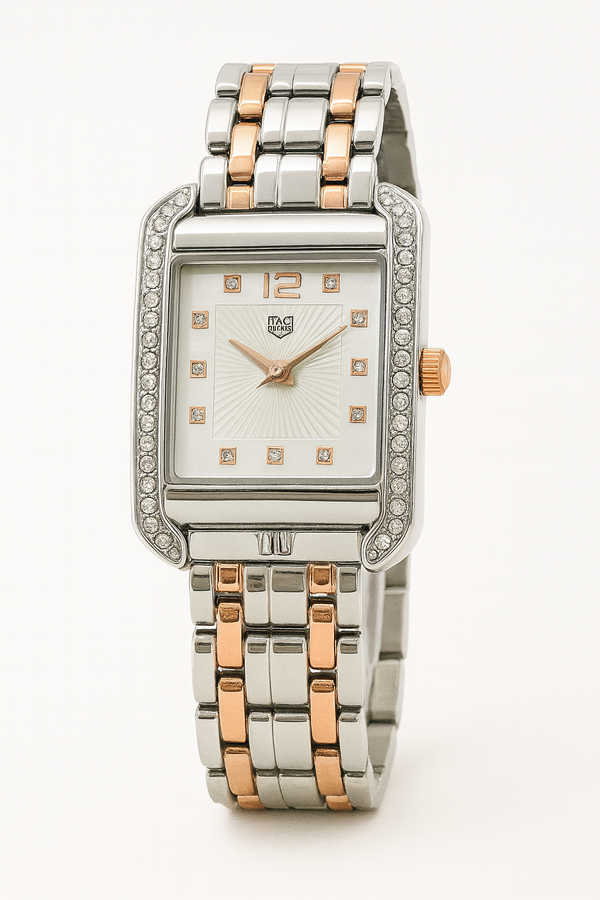 Rose Silver Elegant Watch