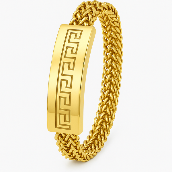 Golden Maze Bracelet